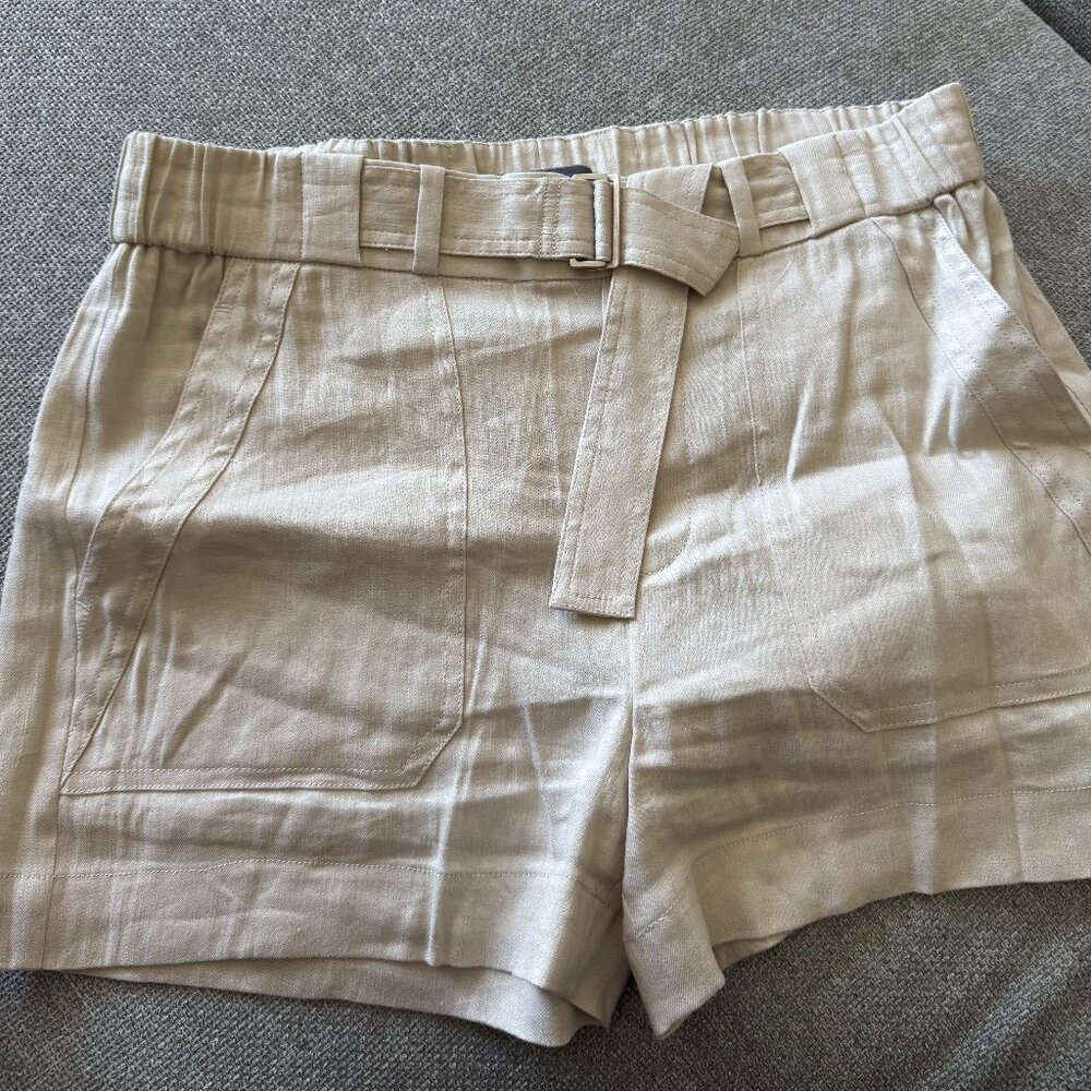 Vince Beige Cotton Shorts
